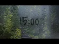 15 Minute timer with rain sounds
