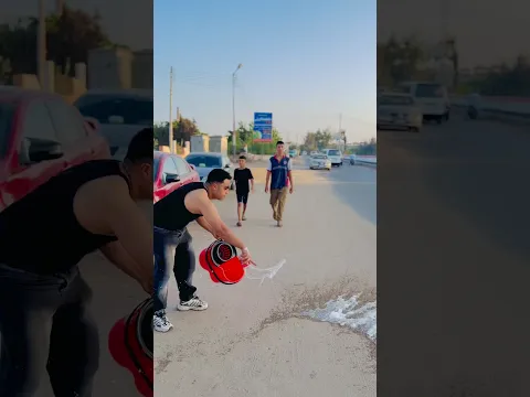 ‏أقوى مقلب في الشارع 😱😅￼
