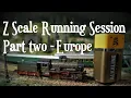 Download Lagu Z Scale Running session part 2 with European stock by Marklin. Spur Z, Z Gauge Hannover Falls layout