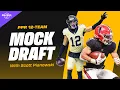 2026 Fantasy Football Mock Draft 12-Team PPR Strategy Expert Picks