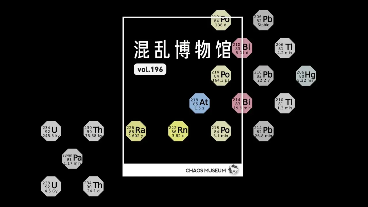 釙和鐳的毒|the poison of polonium and radium | Chaos Museum