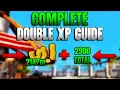 Complete Double XP GUIDE Runescape 3 - RS3 DXP Guide