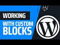 Working With Custom WordPress Blocks Options Kadence Blocks WordPress Masterclass Part 38