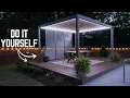Build a Low Profile Deck and Pergola CHEAP