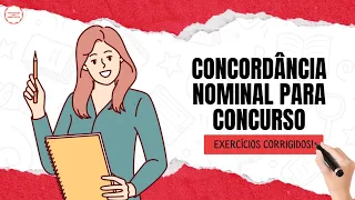CONCORDÂNCIA PARA CONCURSO PÚBLICO: Aprenda de Verdade com Questões Passo a Passo
