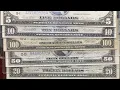 Large Size Federal Reserve Note Collection - 1914