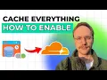 How to Enable Cache Everything in Cloudflare 2026 Full Guide