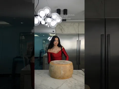 Rueda de queso parmesano / parmesano cheese wheel 🧀✨