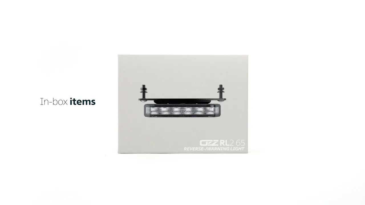 Video: Werklamp OZZ RL2 65
