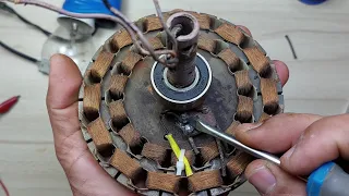 اصلاح مروحة سقف بتزن ولا تعمل 