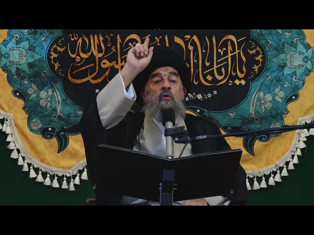⁣المرجع المدرسي مخاطباً طلبةالحوزات العلمية ؛يجب على كل واحد منا ان يمثل دور النبي محمد (ص).