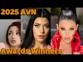 The 2025 AVN Award Winners 2025 Hall of Fame too