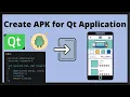 Deploy Qt Application in Android Create APK using Qt Easy Tutorial C 2023