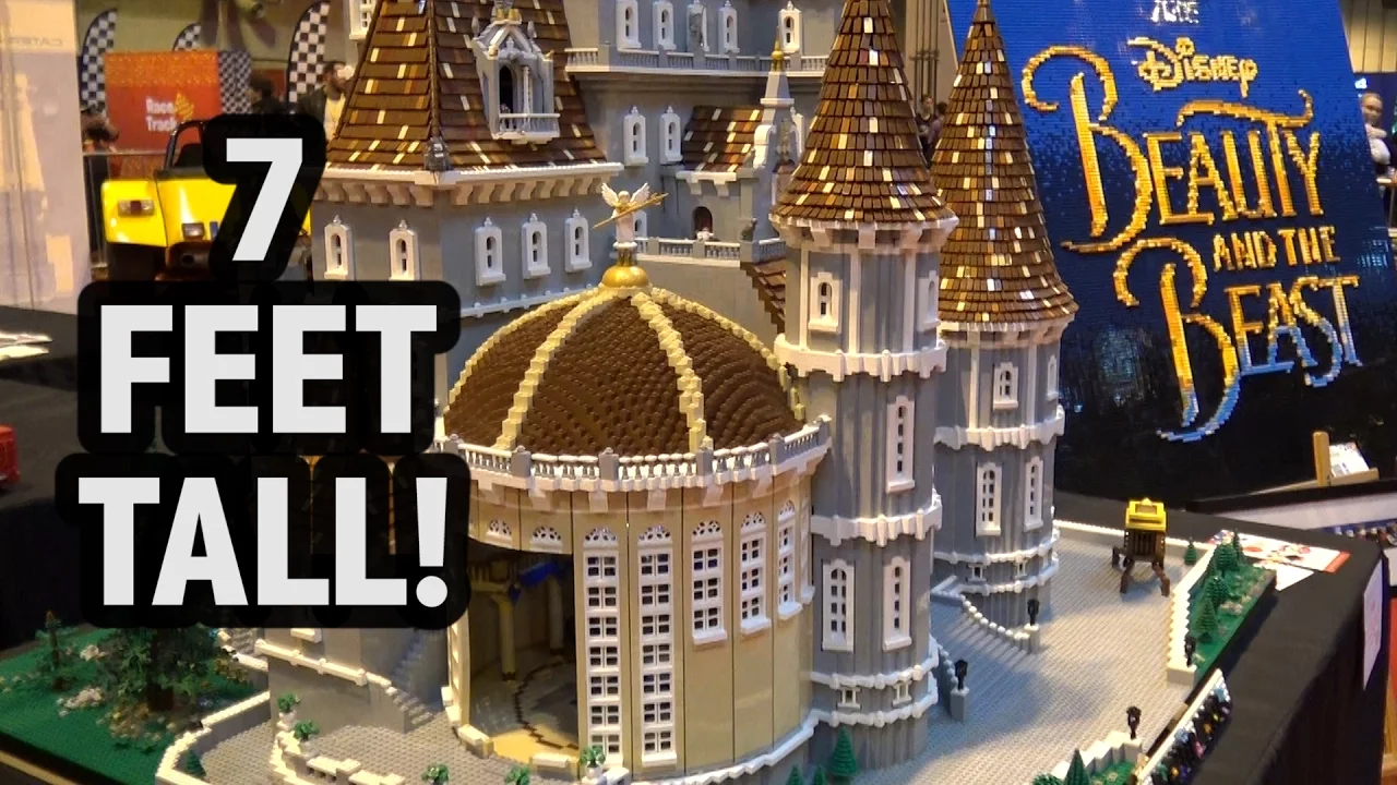 Lego Disney Princess Belle's Castle Winter Celebration Build & Review