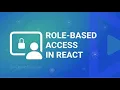 Role Based Authentication and Authorization in React JS Role Based Access Control in React JS