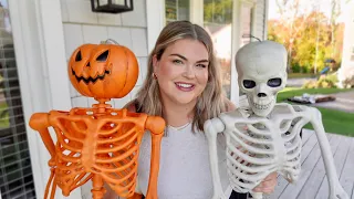 cozy cooking, decorating for halloween + baby updates