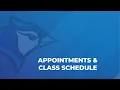 Appointments Class Schedule
