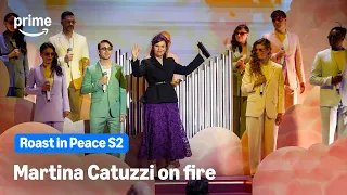 Martina Catuzzi on fire | Roast In Peace S2