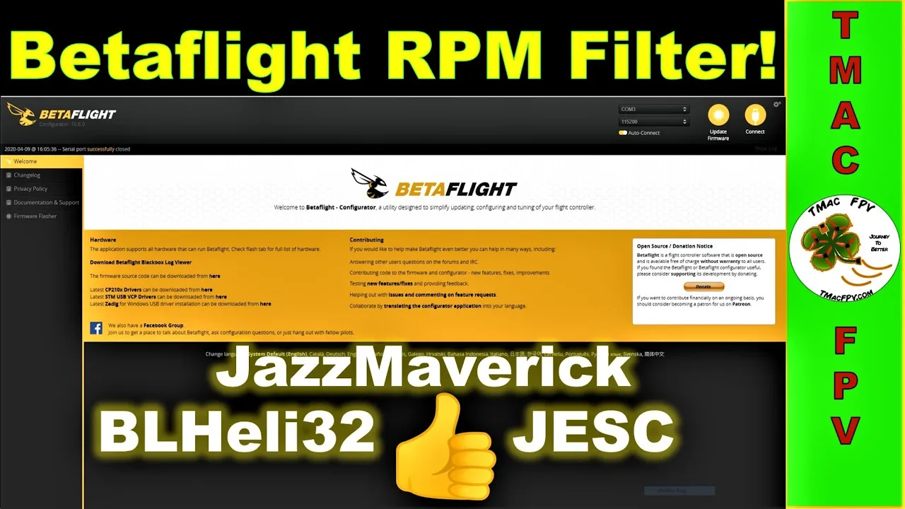 Betaflight RPM Filter (SMOOTH FLIGHTS!)