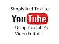 Download Lagu Add Text using YouTube Video Editor 2017 (NO LONGER WORKS)