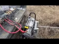 Harbor Freight 12000lb Winch MUD Test