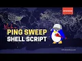 CREATING YOUR FIRST SIMPLE IP SWEEPING SCRIPT WITH 1080p KALI LINUX
