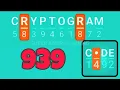 CRYPTOGRAM 939