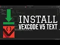 How To Install VEXcode V5 Text