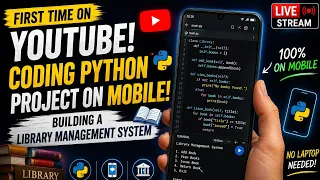 Python Project on Mobile Library Management System Beginner Friendly