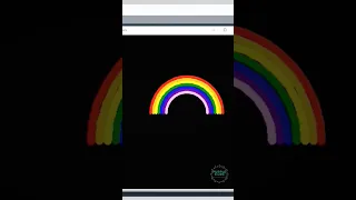 Rainbow using python turtle PurpleCode404