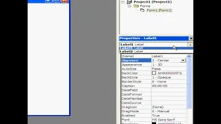 Computer programming Microsoft Visual Basic 6 tutorial Basics simple project date time app