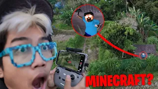 Download DRONE BERHASIL MENANGKAP HEROBRINE MINECRAFT DI PERKEBUNAN TERBENGKALAI!!! DIA NYERANG DRONE KITA! MP3