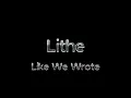 Download Lagu Lithe - Like We Wrote (Speed Up)