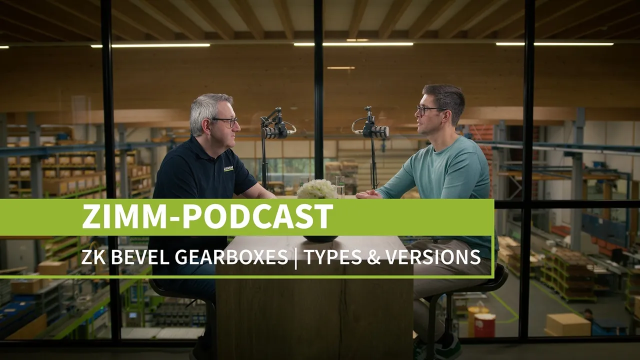 ZIMM Group — ZIMM - ZK Bevel Gearboxes: Types & Versions (YouTube video ad)