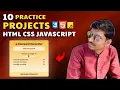 Password Generator App 10 HTML CSS JAVASCRIPT Practice Projects for Beginners HINDI
