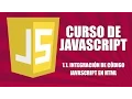 Curso de Javascript - 1 01 Integracion de codigo Javascript en HTML
