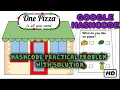 Google HashCode One Pizza Practice Problem Solution