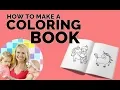 Step by Step Make a coloring book for your kids for free