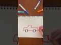 Learn to draw a pickup truck