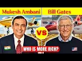 Mukesh Ambani VS Bill Gates Lifestyle Net worth Car Business House
