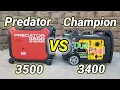 Predator 3500 VS Champion Dual Fuel 3400 Full Test It s That Much Better