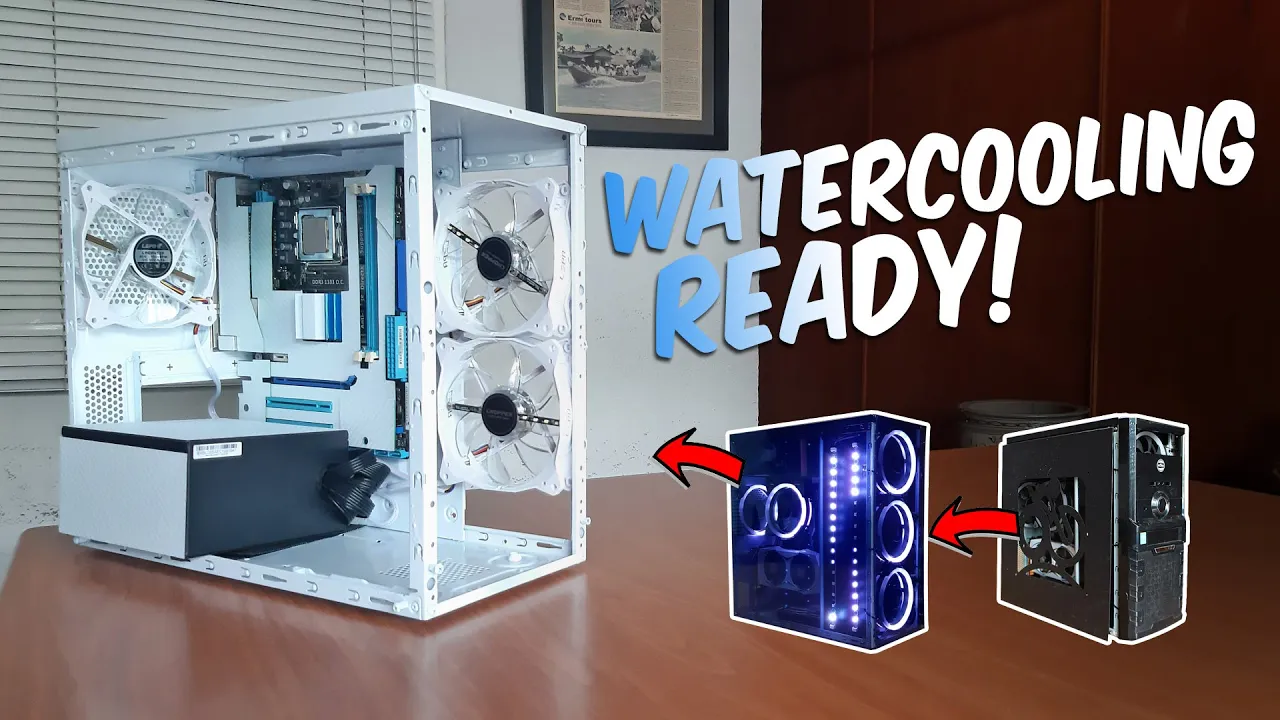 MODIFIKASI CASING PC JADUL JADI GANTENG. 