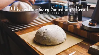 Olive & Rosemary Sourdough Bread