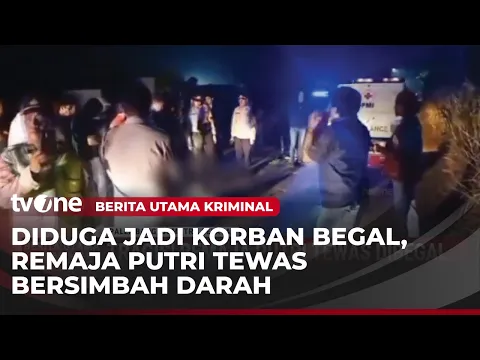 Tragis! Remaja Putri di Palembang Tewas Dibegal