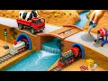 Download Lagu Zelfbouw mini-vrachtwagen bouwt een brug van baksteen en metaal | Leuk bouwwetenschappelijk project