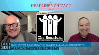 creed bratton interview for the office reunion convention in chicago favorite bloopers u0026 new music