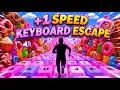Immersive Interactive Warm Up 1 SPEED KEYBOARD ESCAPE ROBLOX OBBY FULL