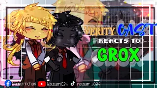Verity Cast reacts to Grox Minecraft Part 1