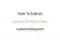 How to Subnet - Lesson 4