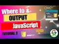 Where to include output JavaScript Guri Web Developer JavaScript Tutorial